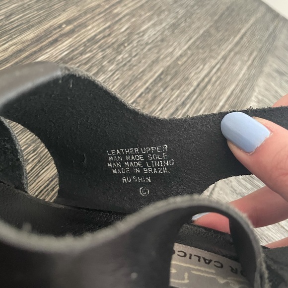 90’s Retro Black block heel - Picture 3 of 4